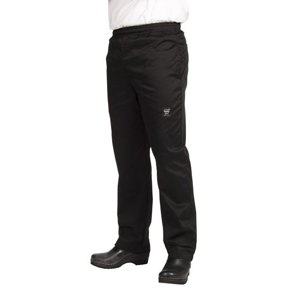 Chef Revival Baggy Chef's pants - Black - 3X P020BK-3X